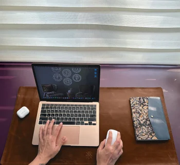 Premium Leather Desk Mat