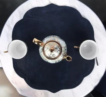 Premium Leather Table Mat & Coaster