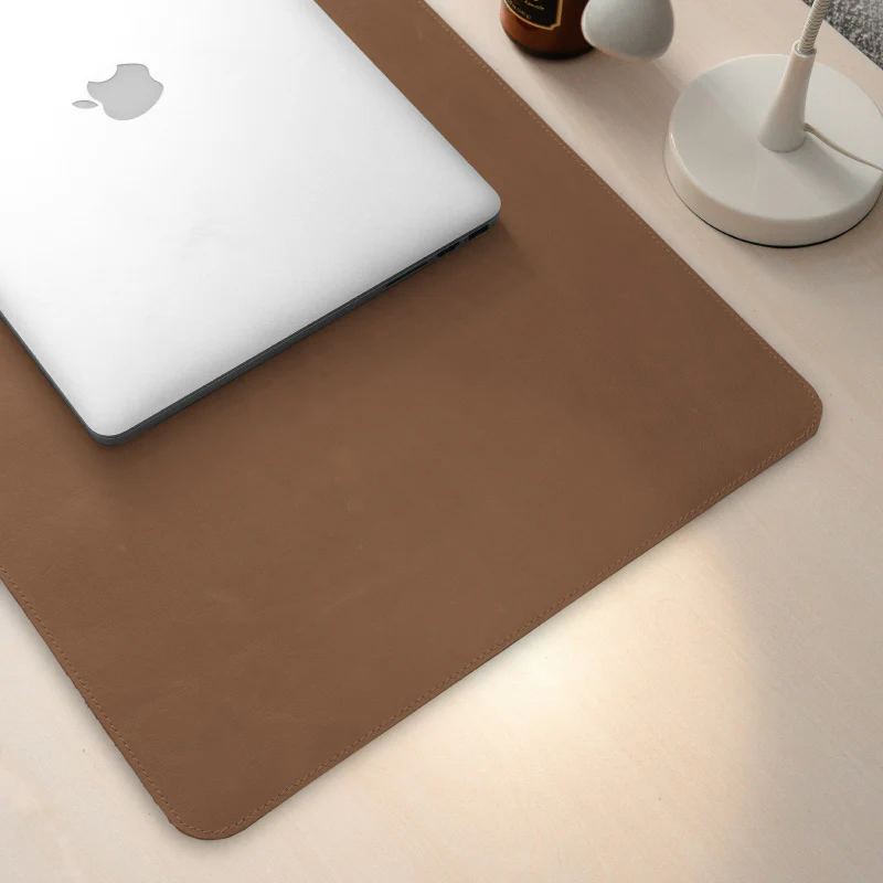 Premium Leather Office Desk Mat – Elegant Work Surface Protector - Image 6