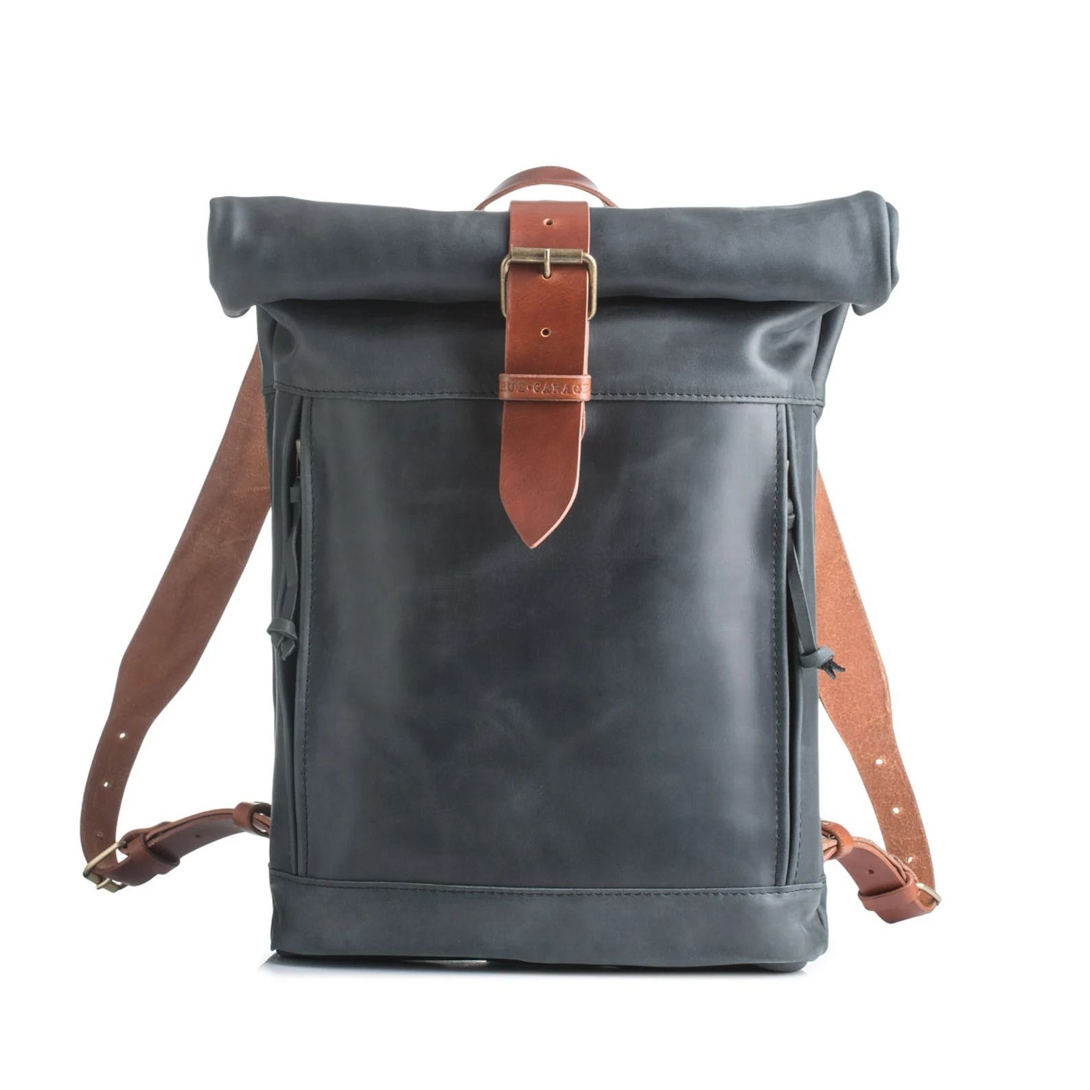 Bud Full Grain Leather Travel Backpack – Compact & Everyday Carry - Image 5